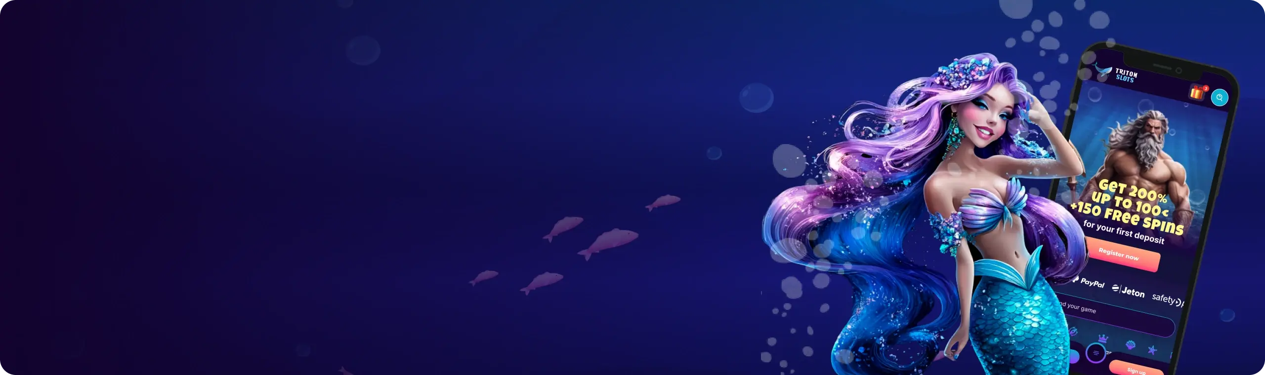 Triton Slots Aplicação